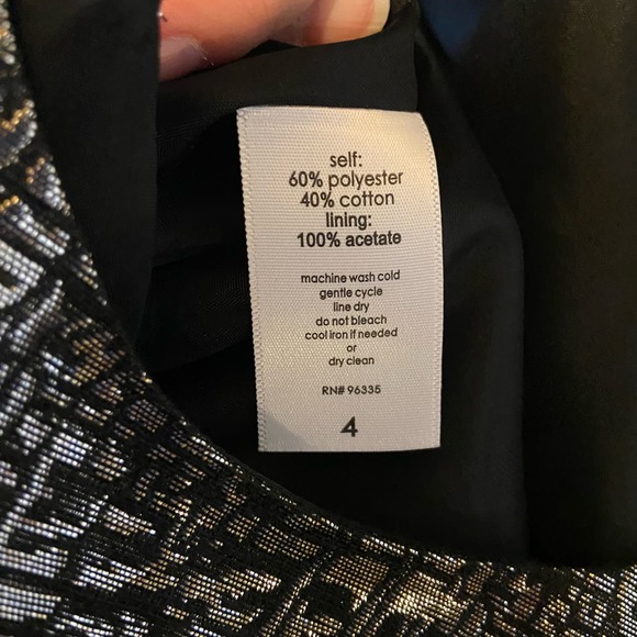 Susana Monaco Black‎ Cocktail Dress Size 4 NWT - Picture 7 of 8